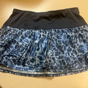 Lucky in love tennis skirt